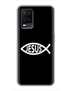 Чехол для OPPO A54 с картинкой «Классический Jesus»