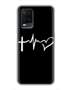 Чехол для OPPO A54 с картинкой «Пульс веры»