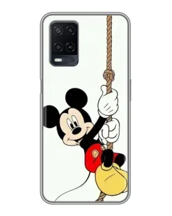Чехол для OPPO A54 с картинкой «Mickey на канате»