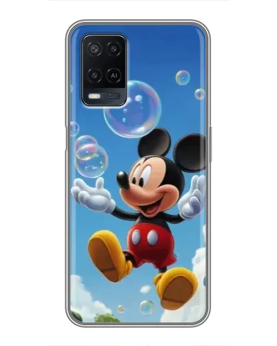 Чехол для OPPO A54 с картинкой «Mickey и мыльные пузыри» Чехол для OPPO A54 с картинкой «Mickey и мыльные пузыри»