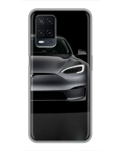 Чехол для OPPO A54 с картинкой «Tesla Model S Look» Чехол для OPPO A54 с картинкой «Tesla Model S Look»
