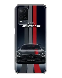 Чехол для OPPO A54 с картинкой «Mercedes — белый карбон» Чехол для OPPO A54 с картинкой «Mercedes — белый карбон»