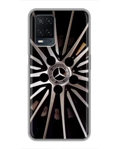 Чехол для OPPO A54 с картинкой «Диск Mercedes»