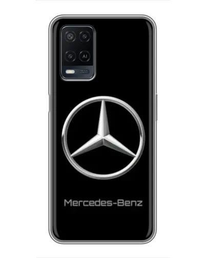 Чехол для OPPO A54 с картинкой «Mercedes Silver Logo»
