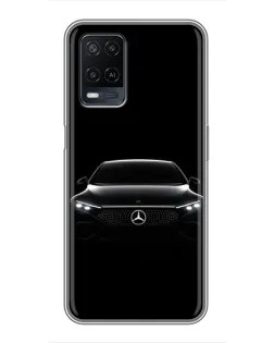 Чехол для OPPO A54 с картинкой «Mercedes Vision — концепт»