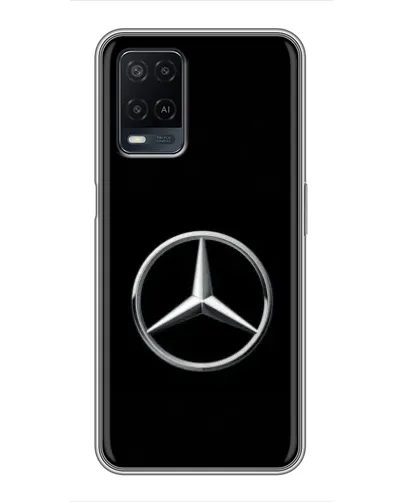 Чехол для OPPO A54 с картинкой «Mercedes классический лого»