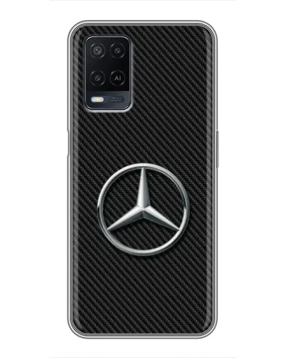 Чехол для OPPO A54 с картинкой «Карбоновый Mercedes стиль» Чехол для OPPO A54 с картинкой «Карбоновый Mercedes стиль»