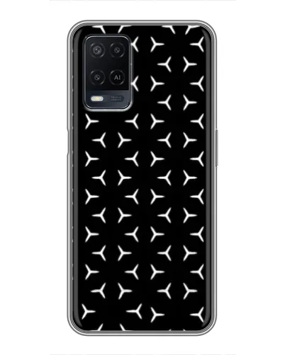 Чехол для OPPO A54 с картинкой «Mercedes паттерн звезд» Чехол для OPPO A54 с картинкой «Mercedes паттерн звезд»
