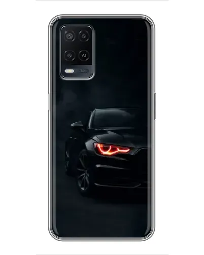Чехол для OPPO A54 с картинкой «Audi — хищный взгляд»