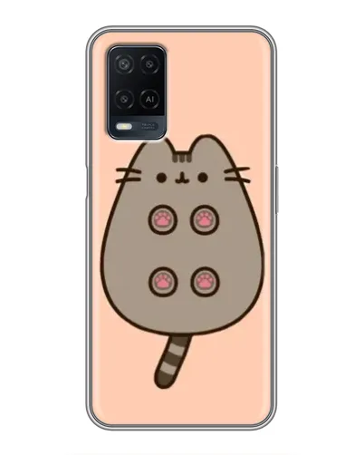 Чехол для OPPO A54 с картинкой «Пушин пузиком кверху» Чехол для OPPO A54 с картинкой «Пушин пузиком кверху»