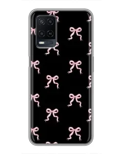 Чехол для OPPO A54 с картинкой «Бант-цветок»