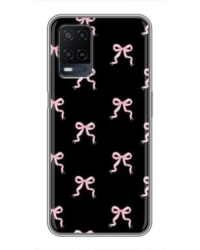 Чехол для OPPO A54 с картинкой «Бант-цветок»