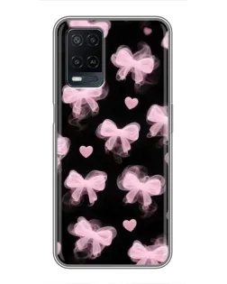 Чехол для OPPO A54 с картинкой «Геометрия банта»