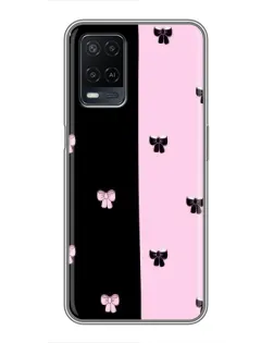 Чехол для OPPO A54 с картинкой «Контрастные банты»
