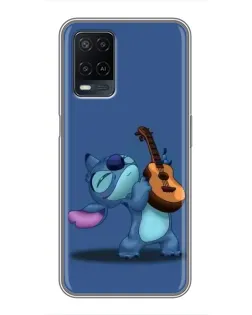 Чохол для OPPO A54 з картинкою «Стіч з укулеле»