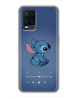 Чохол для OPPO A54 з картинкою «Музичний Stitch»