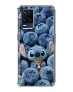 Чохол для OPPO A54 з картинкою «Стіч та лохина»