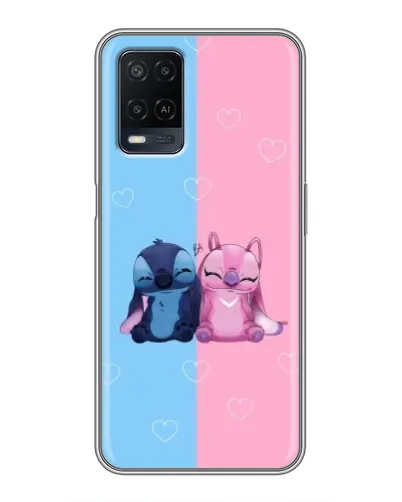 Чохол для OPPO A54 з картинкою «Stitch та Angel Love» Чохол для OPPO A54 з картинкою «Stitch та Angel Love»