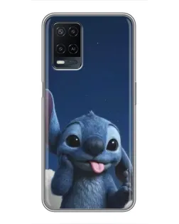 Чохол для OPPO A54 з картинкою «Стіч у хмарах»