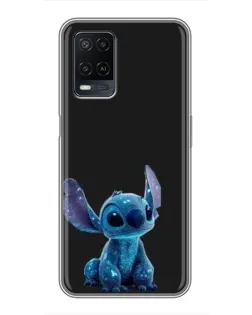 Чохол для OPPO A54 з картинкою «Стіч на чорному»