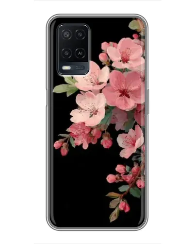 Чехол для OPPO A54 с картинкой «Розовая ветка сакуры»