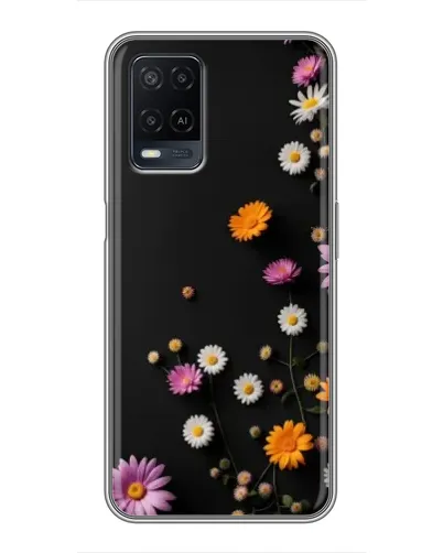 Чехол для OPPO A54 с картинкой «Цветочная композиция»
