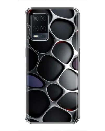 Чехол для OPPO A54 с картинкой «Объемная темная решетка» Чехол для OPPO A54 с картинкой «Объемная темная решетка»