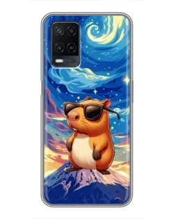 Чехол для OPPO A54 с картинкой «Капибара Ван Гога»