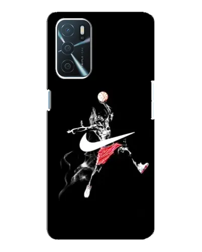 Чехол для OPPO A54s с картинкой «Jordan Jumpman»