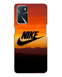 Чехол для OPPO A54s с картинкой «Nike — вечерний горизонт»