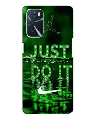 Чехол для OPPO A54s с картинкой «Зеленый неоновый Nike» Чехол для OPPO A54s с картинкой «Зеленый неоновый Nike»
