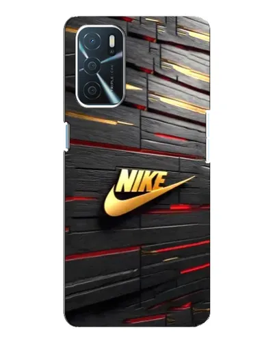 Чехол для OPPO A54s с картинкой «Золотой Nike на металле» Чехол для OPPO A54s с картинкой «Золотой Nike на металле»