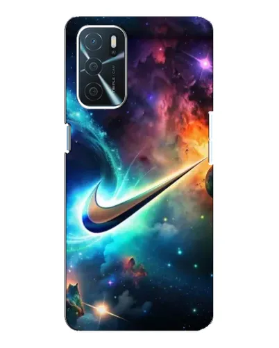 Чехол для OPPO A54s с картинкой «Космический Nike Swoosh» Чехол для OPPO A54s с картинкой «Космический Nike Swoosh»
