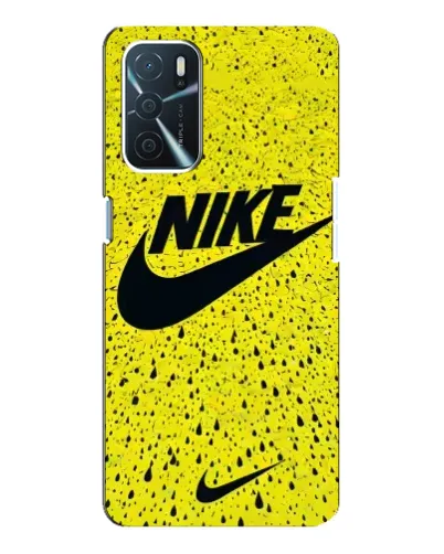 Чехол для OPPO A54s с картинкой «Желтый текстурный Nike» Чехол для OPPO A54s с картинкой «Желтый текстурный Nike»