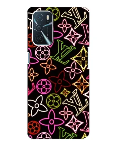 Чехол для OPPO A54s с картинкой «Неоновый микс Nike» Чехол для OPPO A54s с картинкой «Неоновый микс Nike»