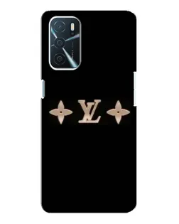 Чехол для OPPO A54s с картинкой «Louis Vuitton — минимализм»