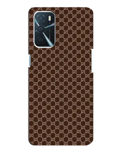 Чохол для OPPO A54s з картинкою «Gucci — шоколадна сітка» Чохол для OPPO A54s з картинкою «Gucci — шоколадна сітка»