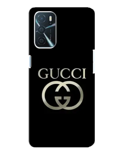 Чохол для OPPO A54s з картинкою «Gucci — золото на чорному» Чохол для OPPO A54s з картинкою «Gucci — золото на чорному»