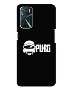 Чехол для OPPO A54s с картинкой «PUBG — классический лого»