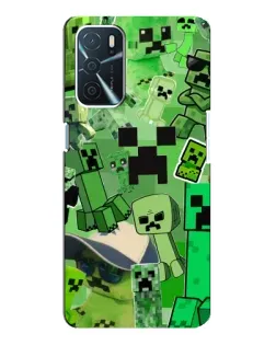 Чехол для OPPO A54s с картинкой «Криперы Minecraft» Чехол для OPPO A54s с картинкой «Криперы Minecraft»