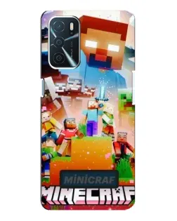 Чехол для OPPO A54s с картинкой «Minecraft герои игры» Чехол для OPPO A54s с картинкой «Minecraft герои игры»