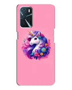 Чехол для OPPO A54s с картинкой «Сказочный единорог»