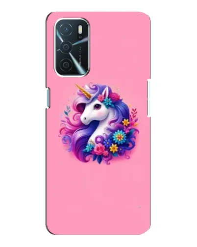 Чехол для OPPO A54s с картинкой «Сказочный единорог»