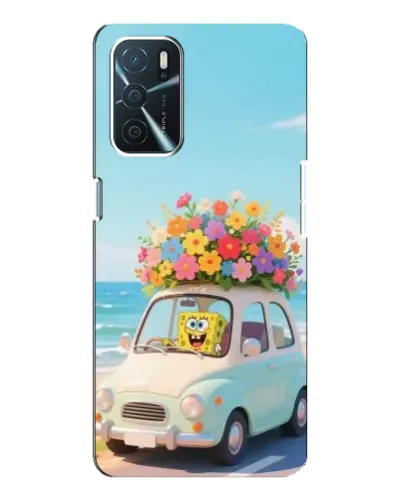 Чехол для OPPO A54s с картинкой «Автомобильное путешествие»