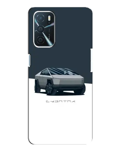 Чехол для OPPO A54s с картинкой «Серебристый Cybertruck Tesla» Чехол для OPPO A54s с картинкой «Серебристый Cybertruck Tesla»