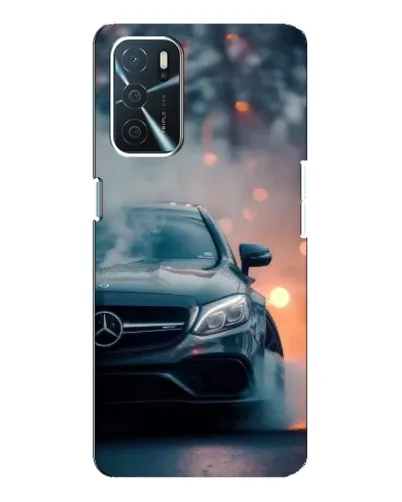 Чехол для OPPO A54s с картинкой «Mercedes — ночной город» Чехол для OPPO A54s с картинкой «Mercedes — ночной город»