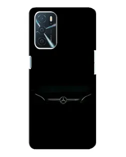 Чехол для OPPO A54s с картинкой «Mercedes Stealth Look»