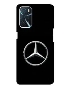 Чехол для OPPO A54s с картинкой «Mercedes классический лого»