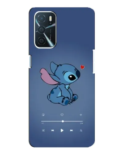 Чехол для OPPO A54s с картинкой «Музыкальный Stitch»