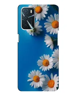 Чехол для OPPO A54s с картинкой «Белоснежные маргаритки»